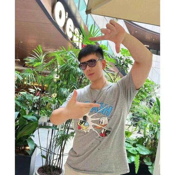 NWT Gucci X Disney Donald Duck T-Shirt Gray Size L - Picture 3 of 15